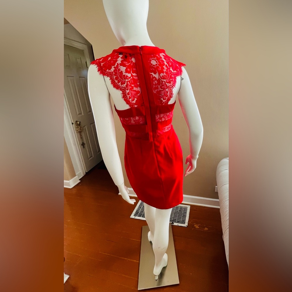 Mini dress, new, size 4, color red, brand express